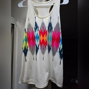 Aztec Print Women's Tank Top